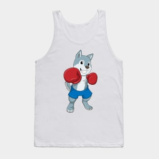 Dog as Boxer with Boxing gloves Tank Top